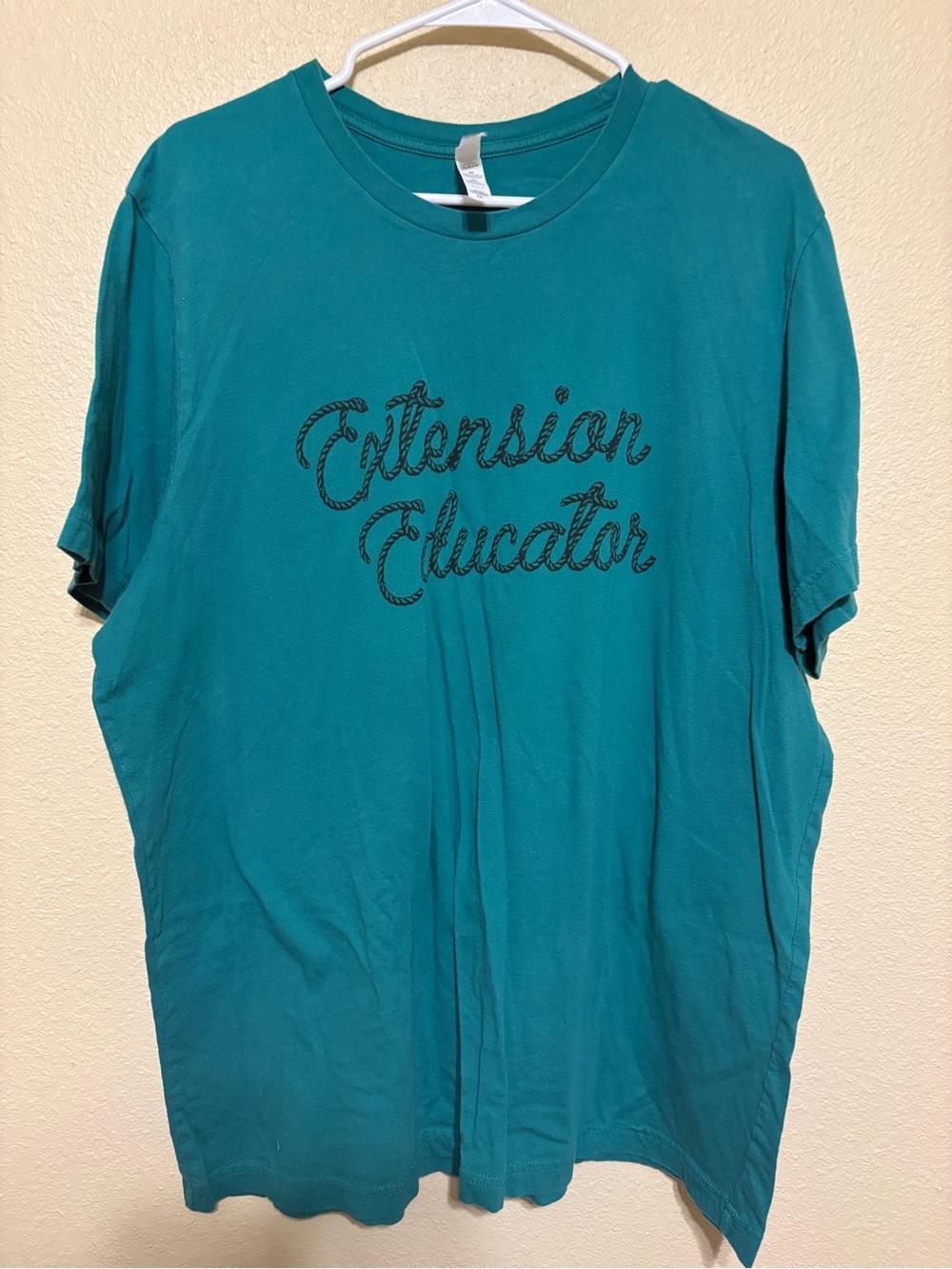 Extension Educator Teal Short-Sleeve Tee